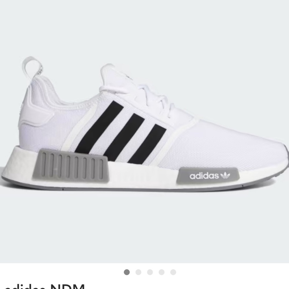 Adidas NDM White with Black Accents